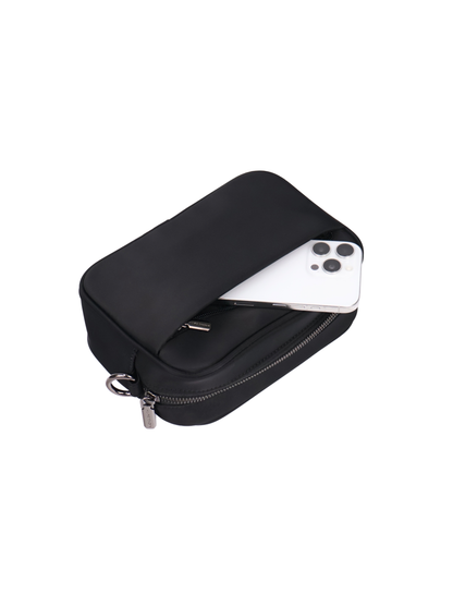 Leslie Unisex Nylon Crossbody Bag