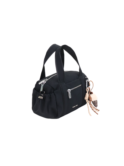 Stephy Nylon Boston Bag