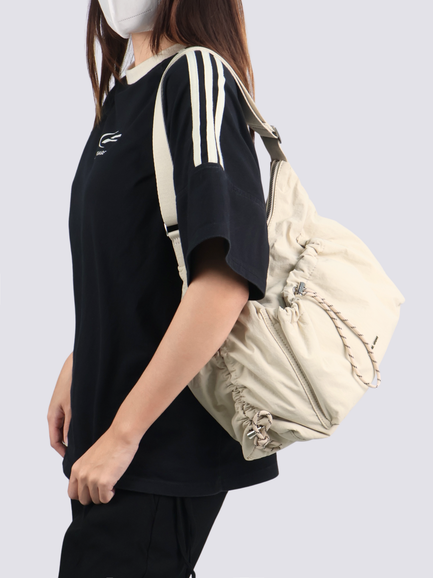 Eleen Drawstring Puff Bag