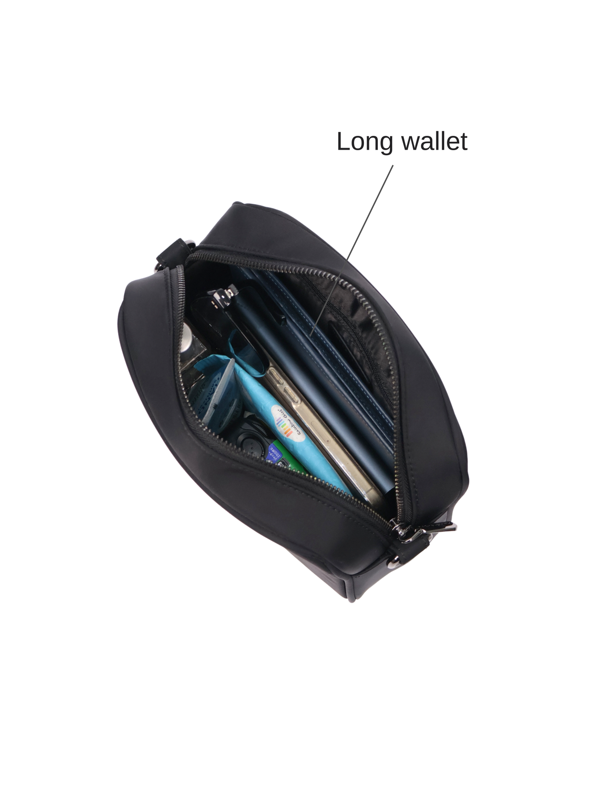 Leslie Unisex Nylon Crossbody Bag