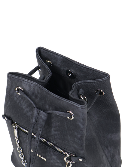 Ariel Denim Bucket Bag
