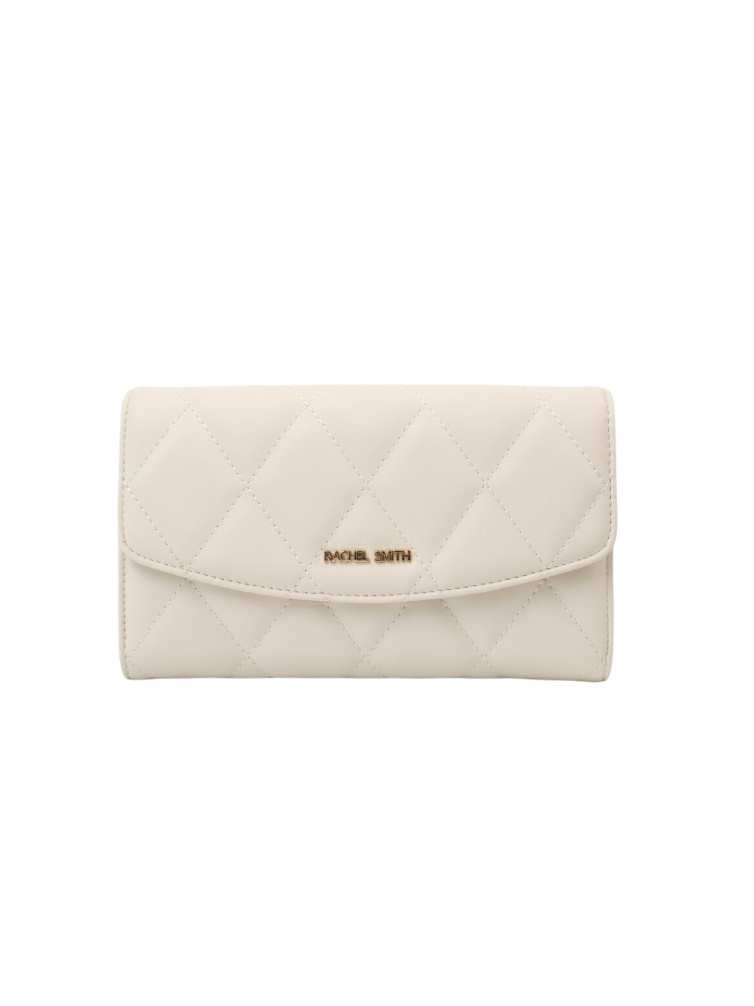 Krystal Quilted Wallet On Chain