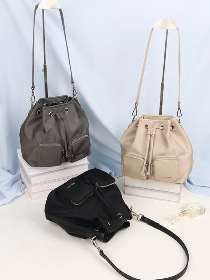 Debbie Nylon Bucket Bag