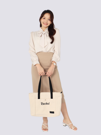 Helen Canvas Tote Bag