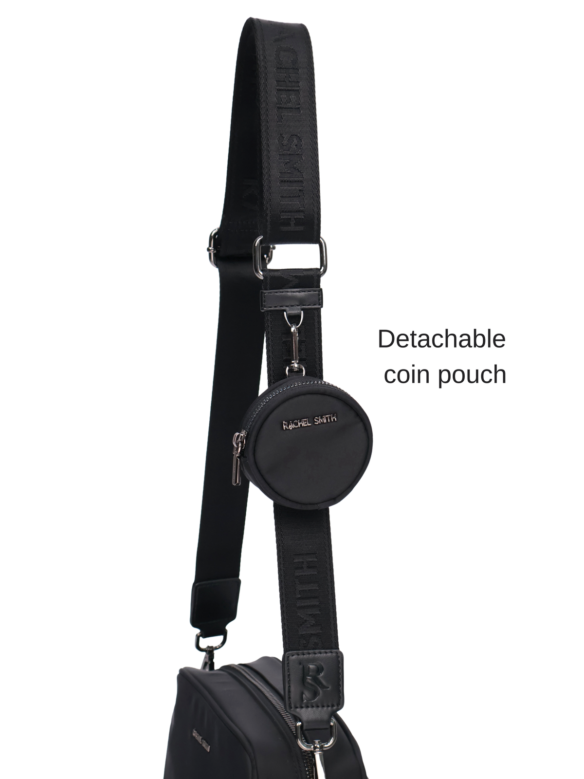 Leslie Unisex Nylon Crossbody Bag