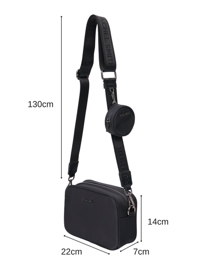 Leslie Unisex Nylon Crossbody Bag