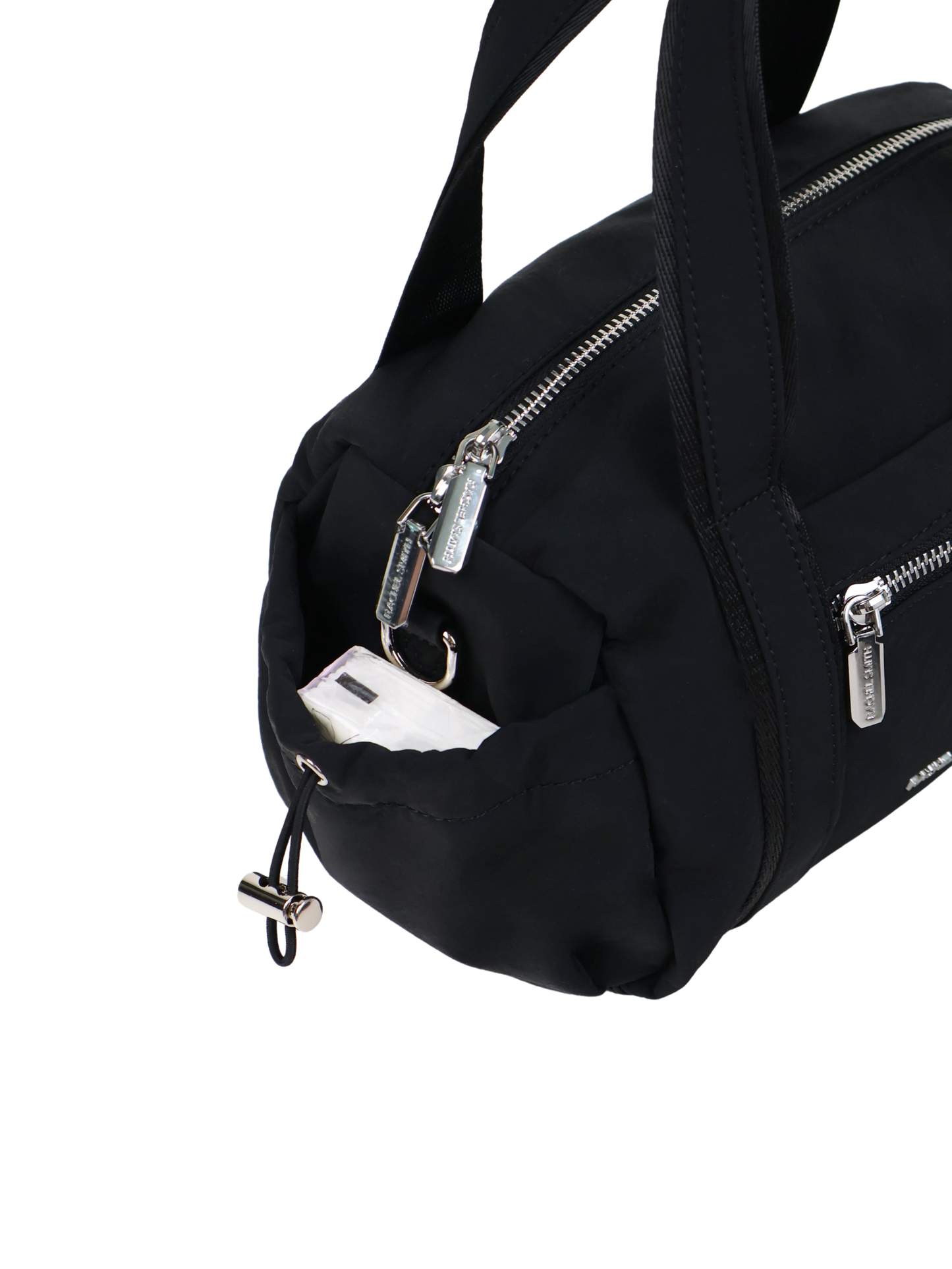 Stephy Nylon Boston Bag