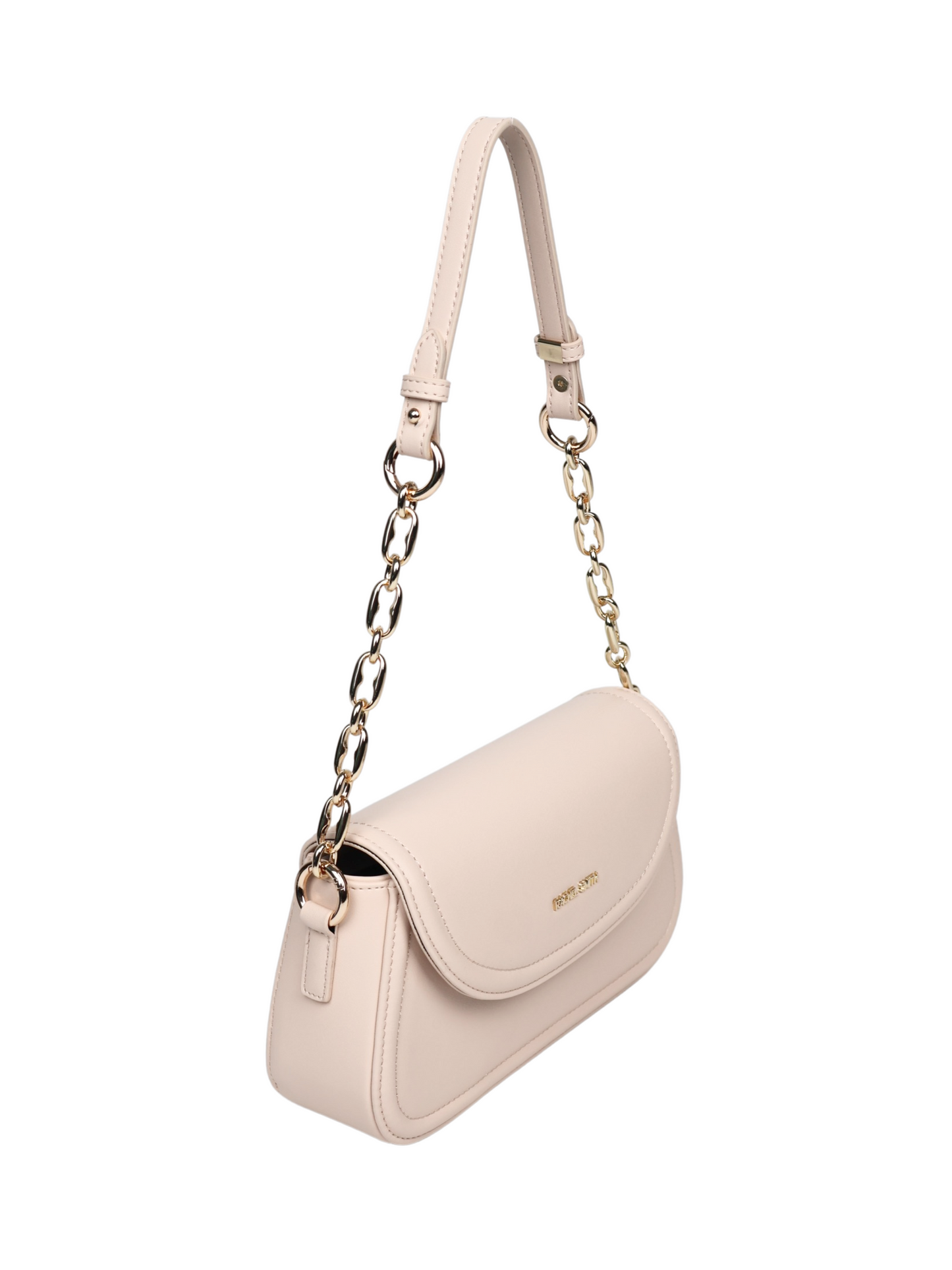 Ivory Saddle Crossbody Bag