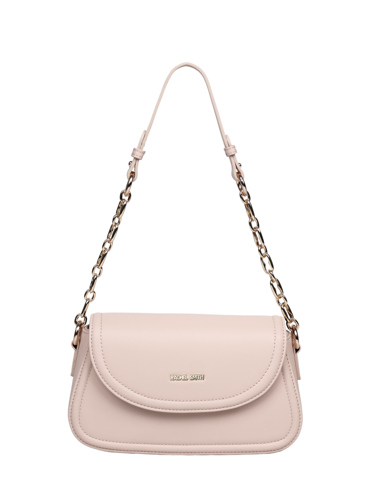 Ivory Saddle Crossbody Bag