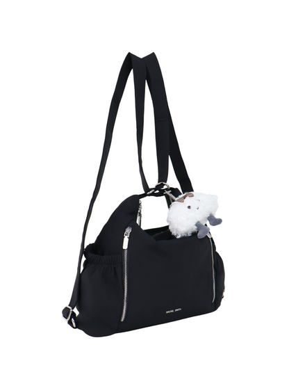 Tracy Two-Way Nylon Shoulder Bag