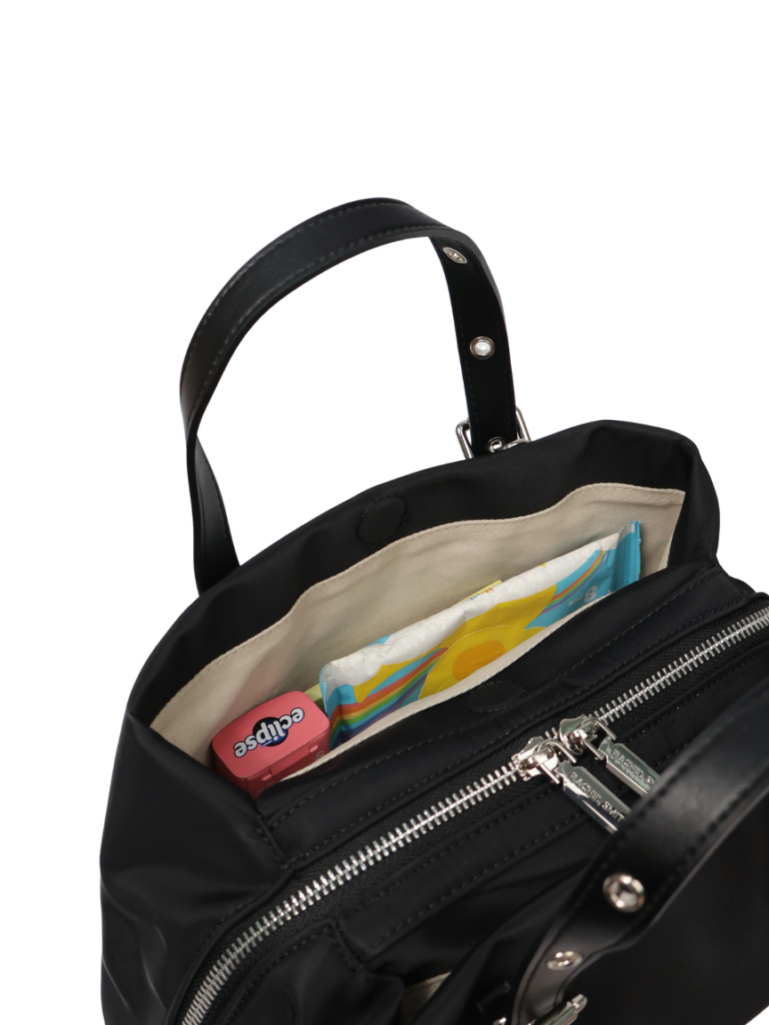 Sabrina Nylon Small Tote Bag