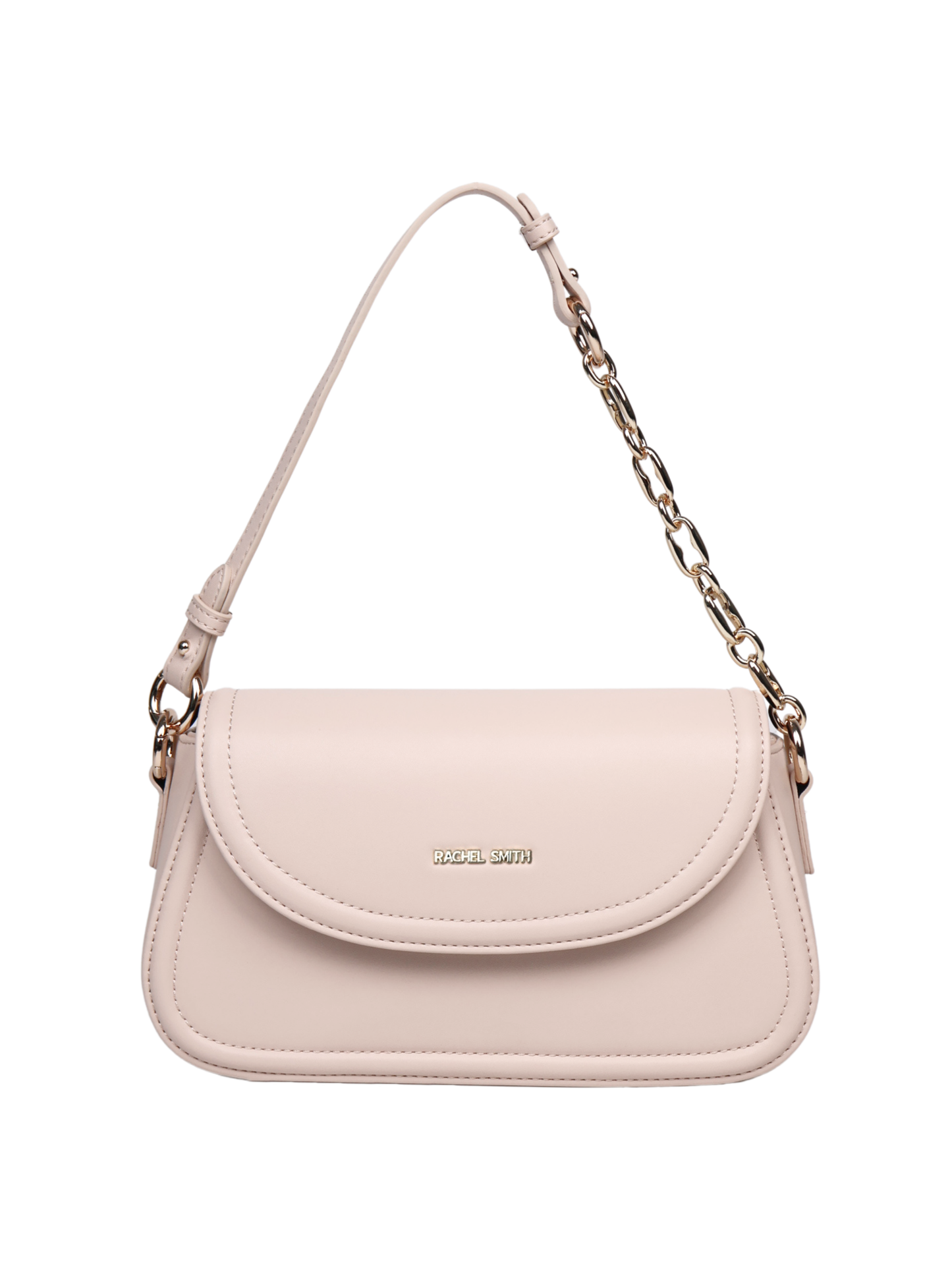 Ivory Saddle Crossbody Bag