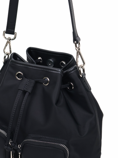 Debbie Nylon Bucket Bag
