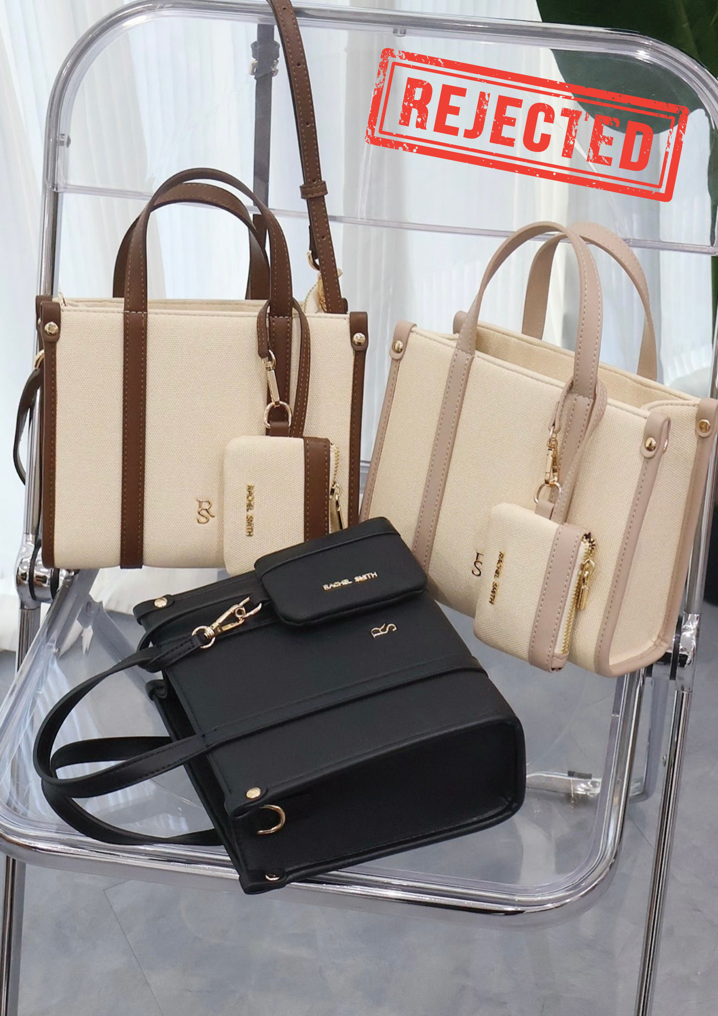 (Rejected Sales) Quinley Small Tote Bag