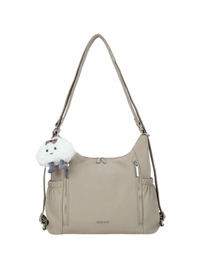 Tracy Two-Way Nylon Shoulder Bag