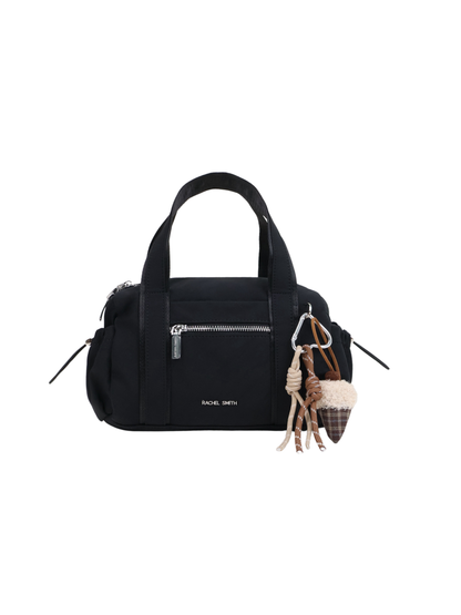 Stephy Nylon Boston Bag