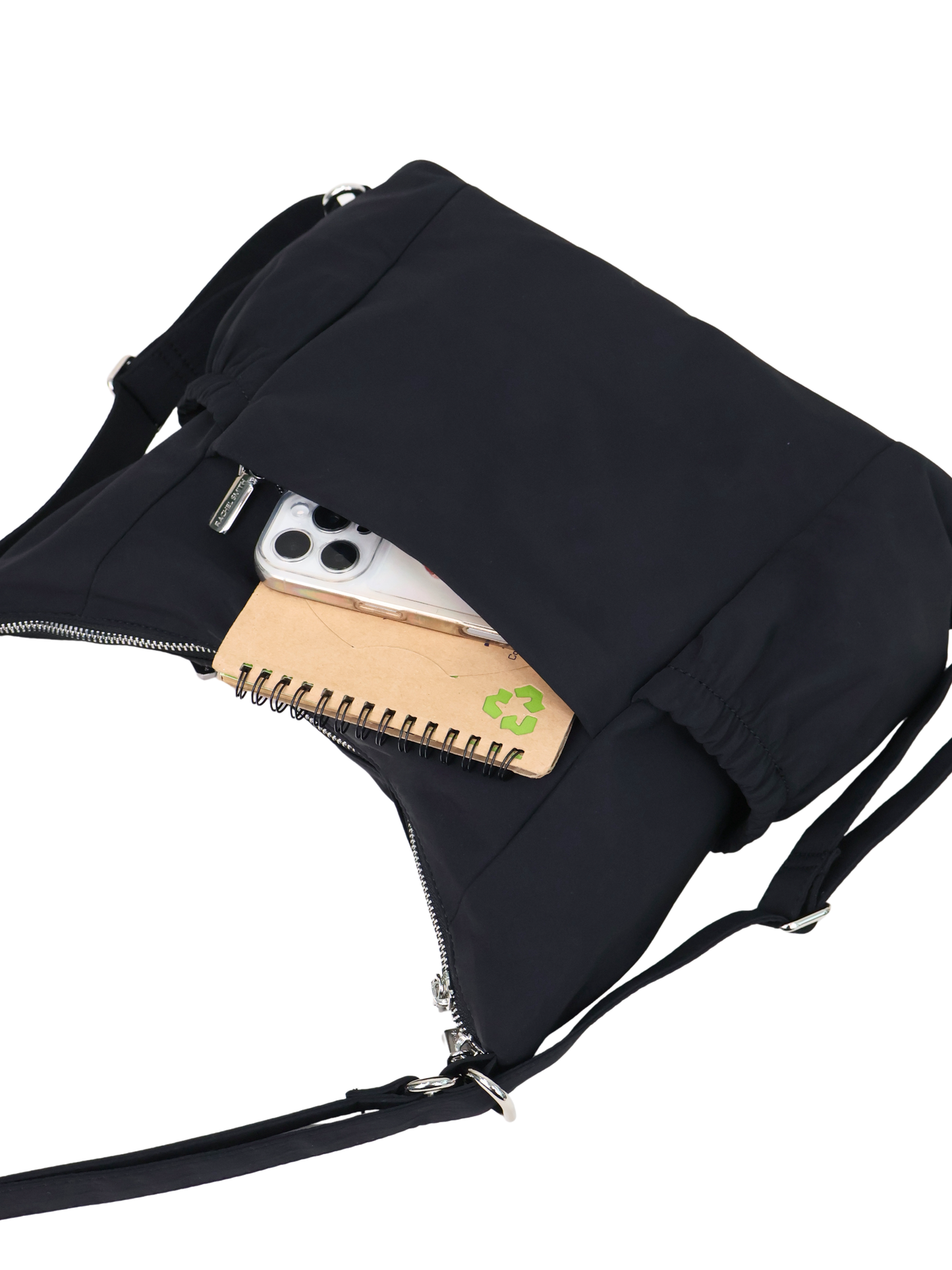 Tracy Two-Way Nylon Shoulder Bag