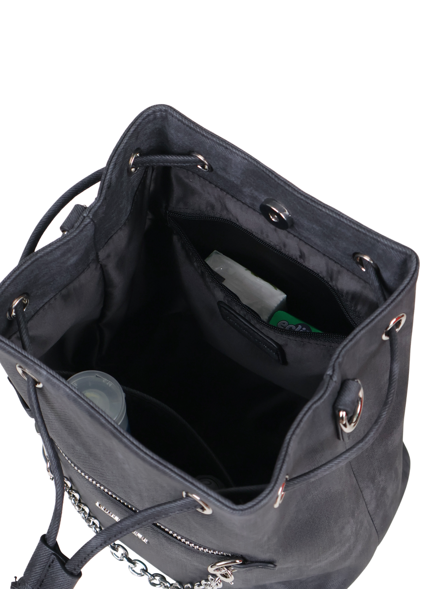 Ariel Denim Bucket Bag