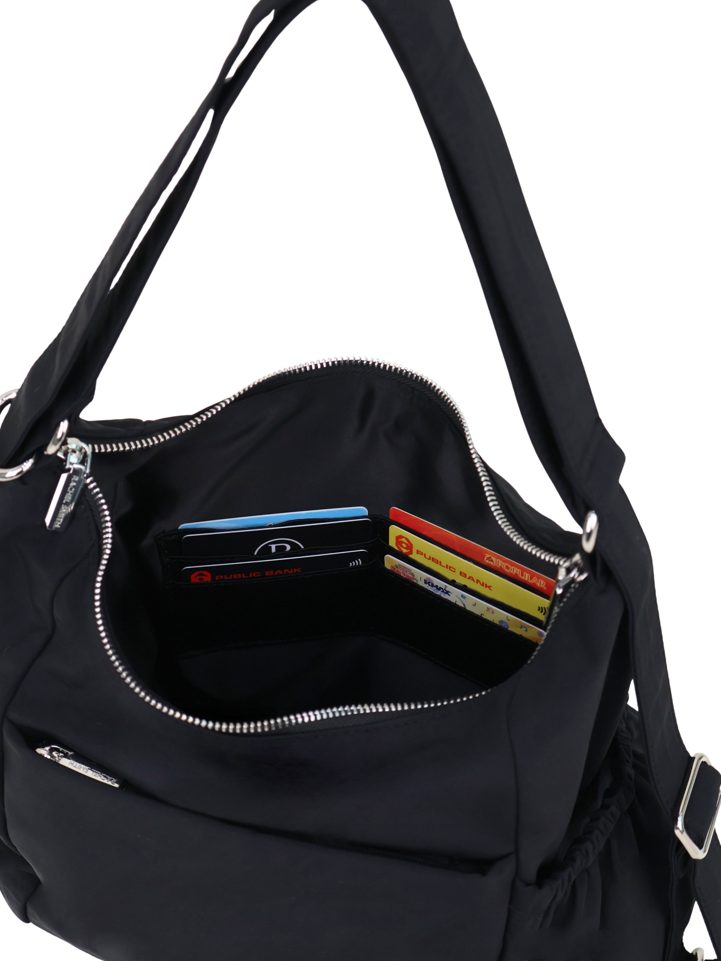 Tracy Two-Way Nylon Shoulder Bag