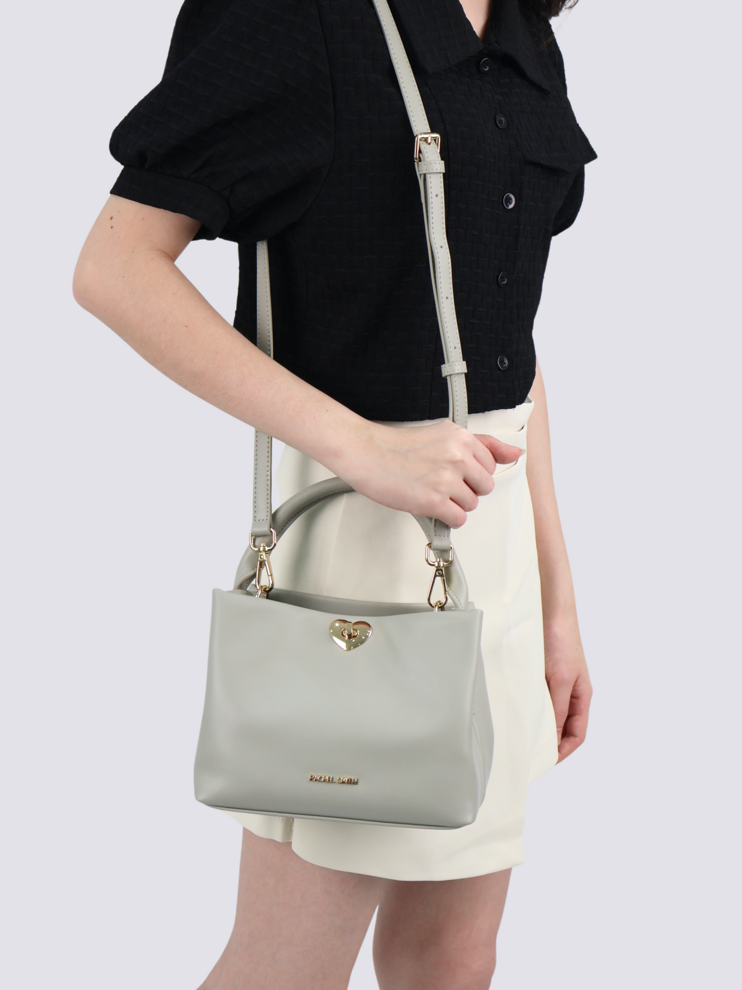 Dolla Turn-Lock Bucket Bag