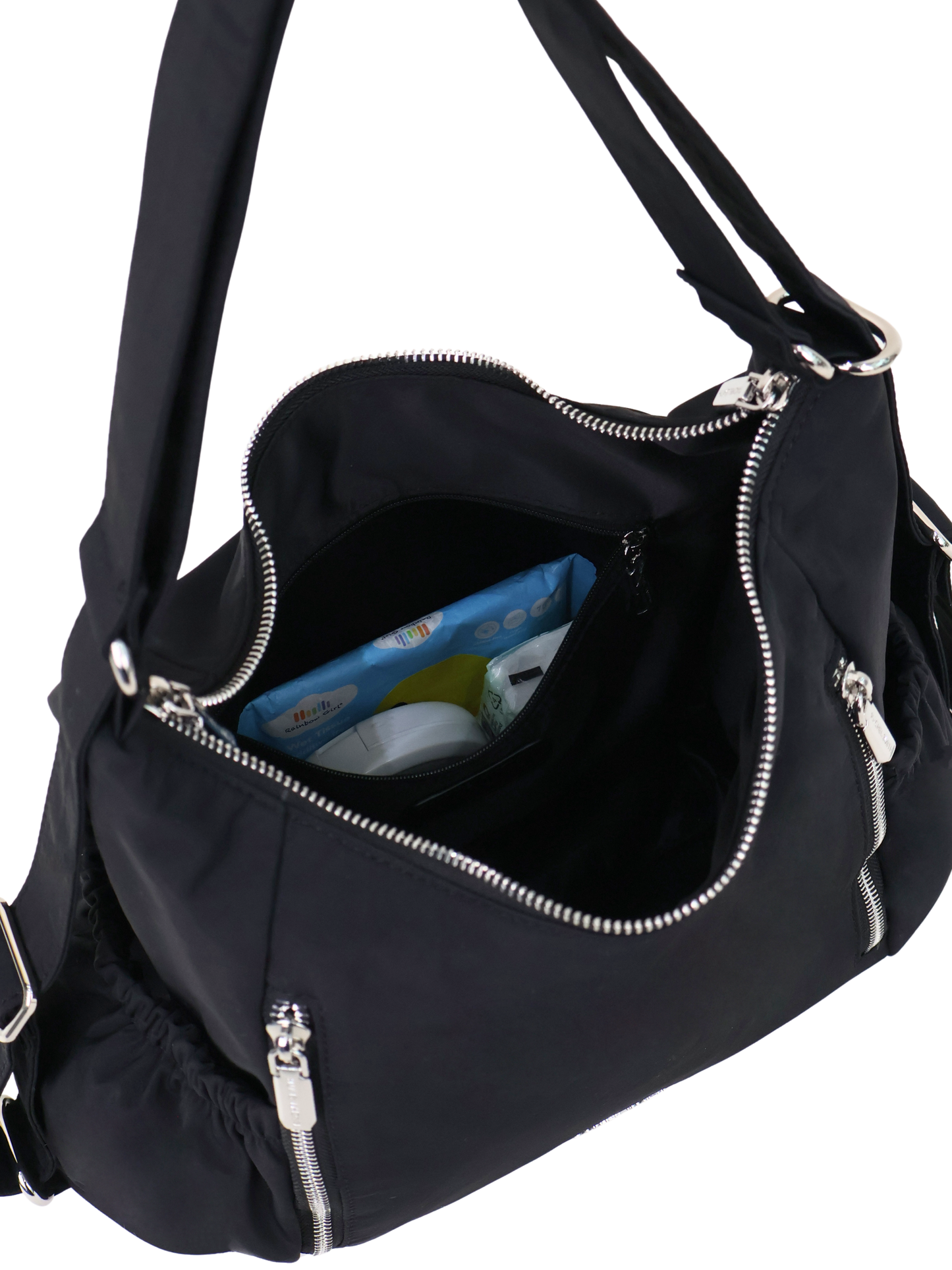 Tracy Two-Way Nylon Shoulder Bag