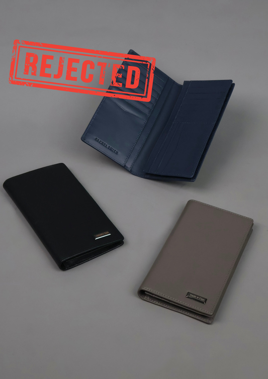 (Rejected Sales) Jason Genuine Leather Long Wallet
