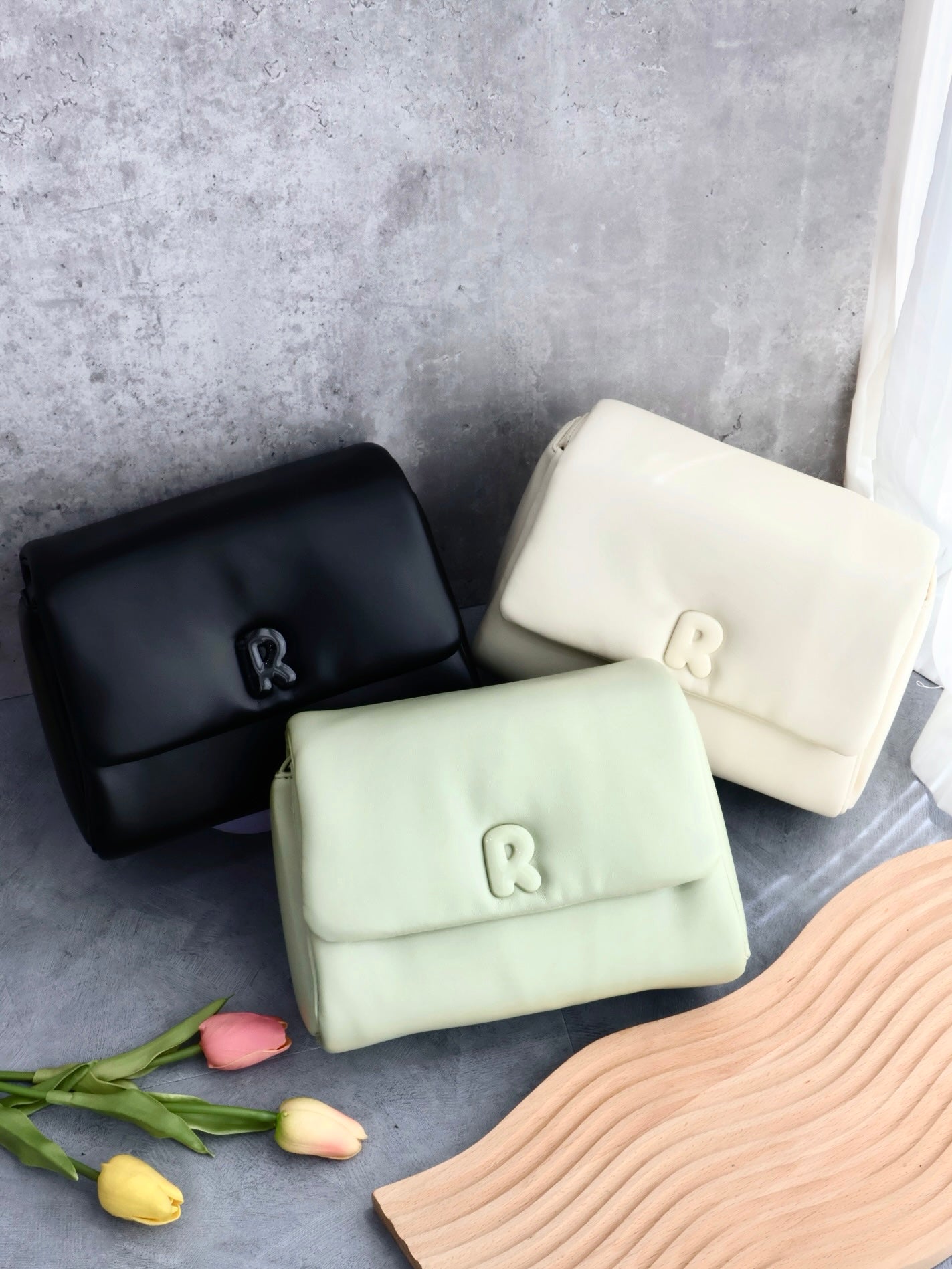 Mina Cloudy Crossbody Bag