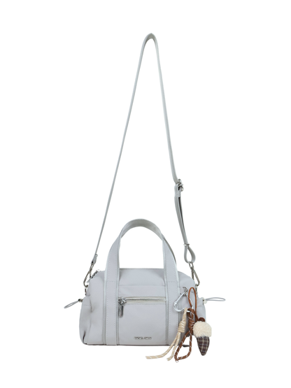 Stephy Nylon Boston Bag