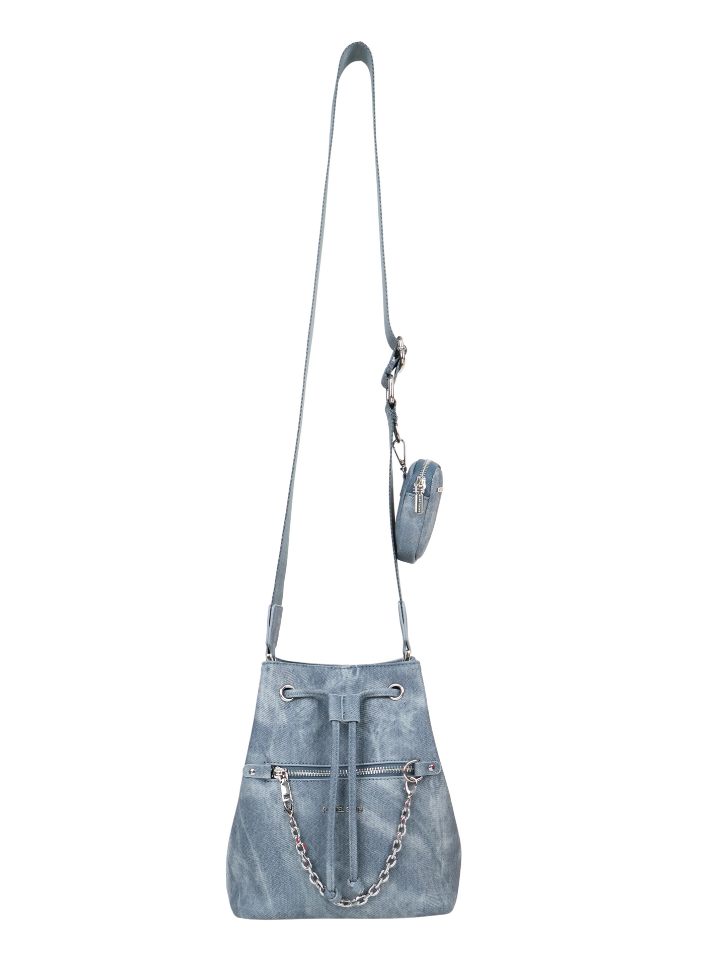 Ariel Denim Bucket Bag