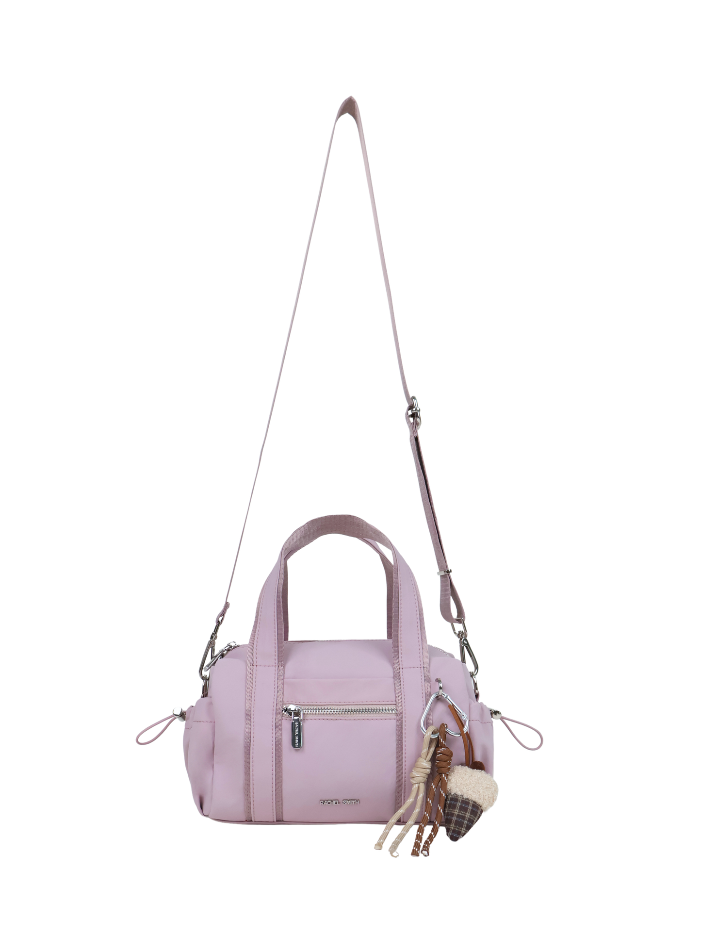 Stephy Nylon Boston Bag