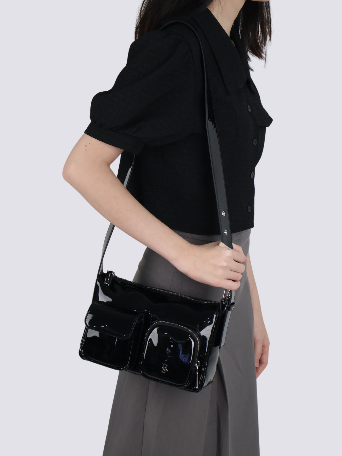 Jelly Glossy Pocket Bag