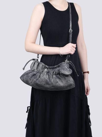 Ella Pleated Shoulder Bag