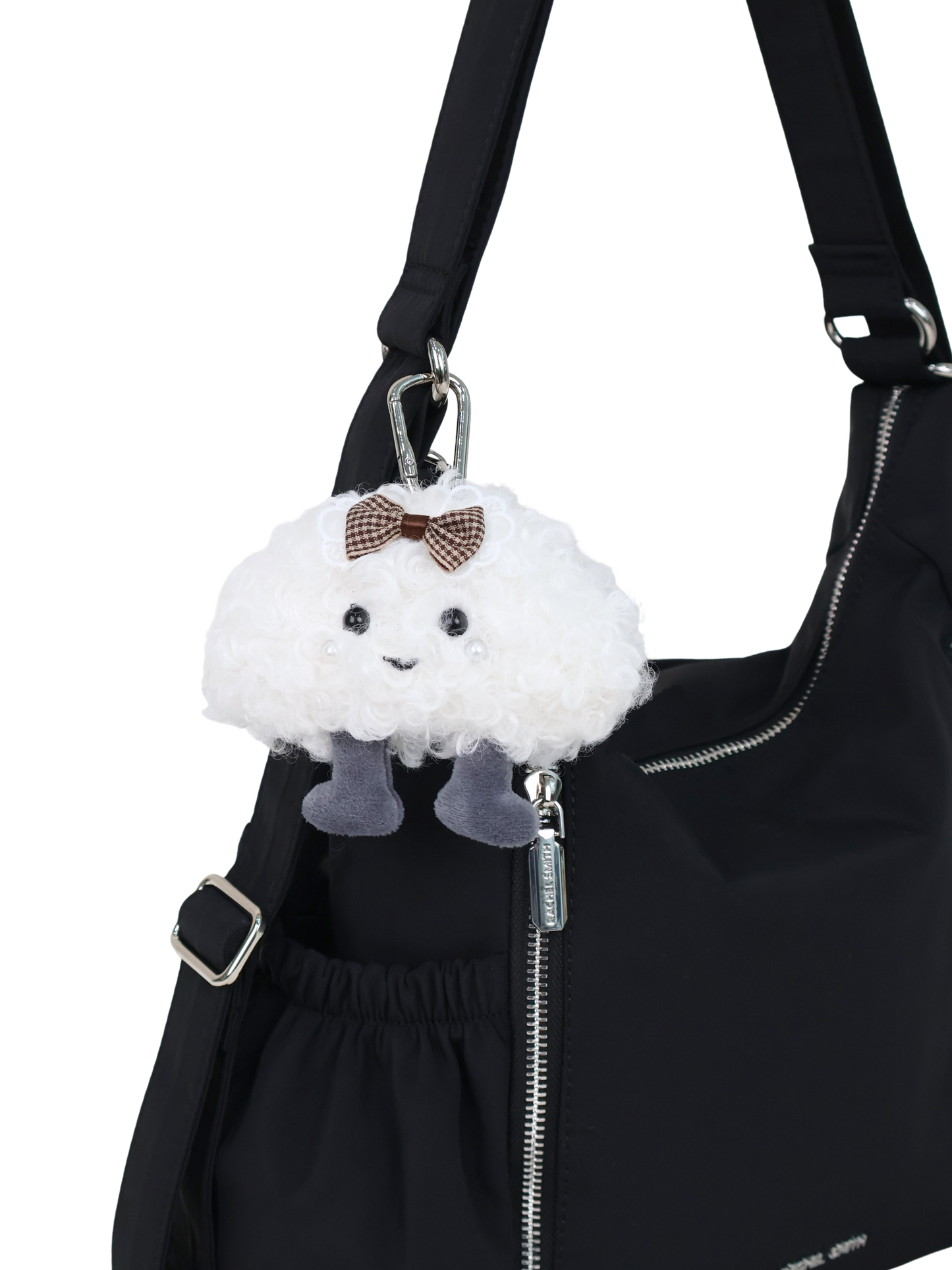 Tracy Two-Way Nylon Shoulder Bag