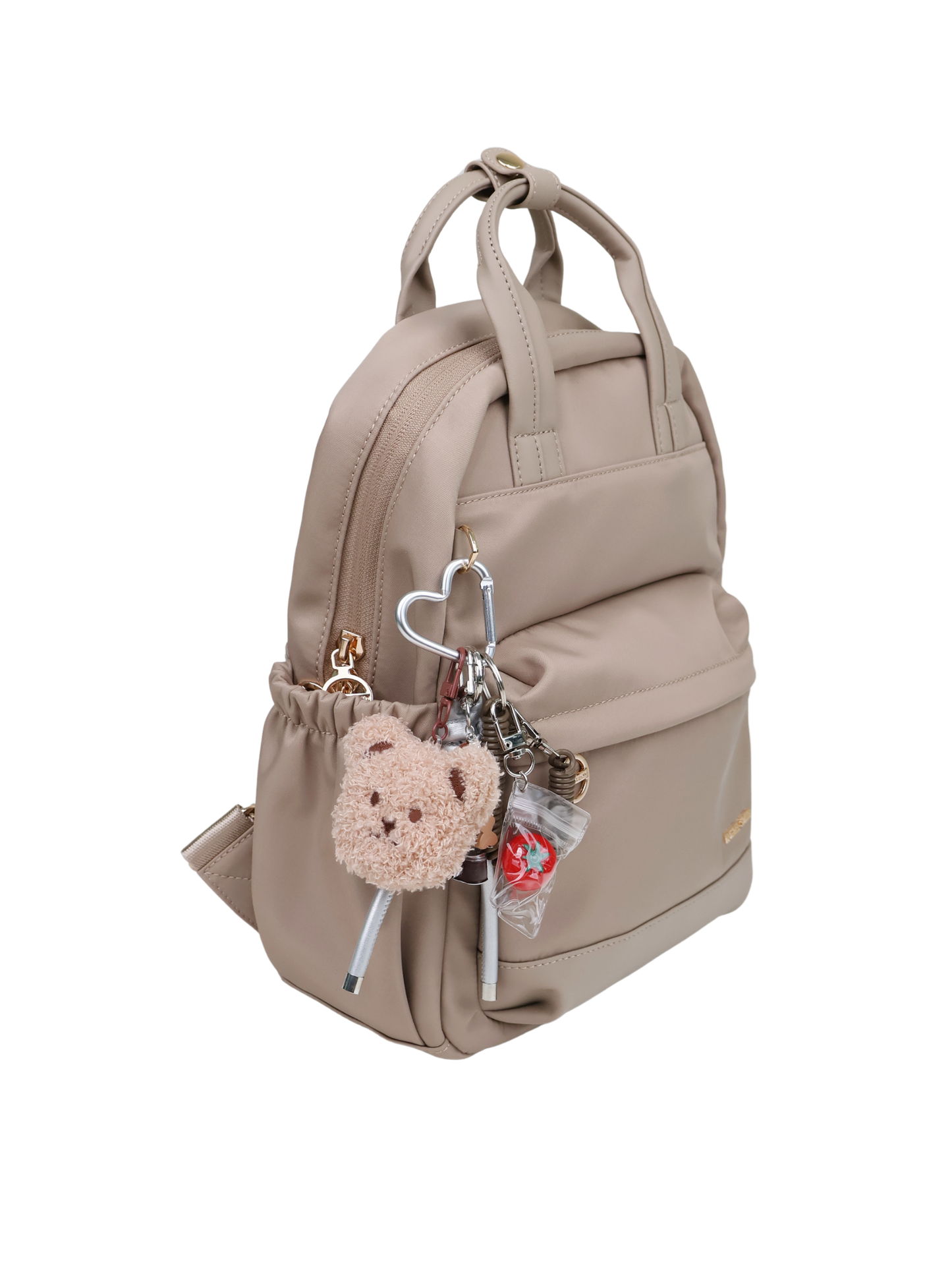 RS Tomato Bear Bag Charm