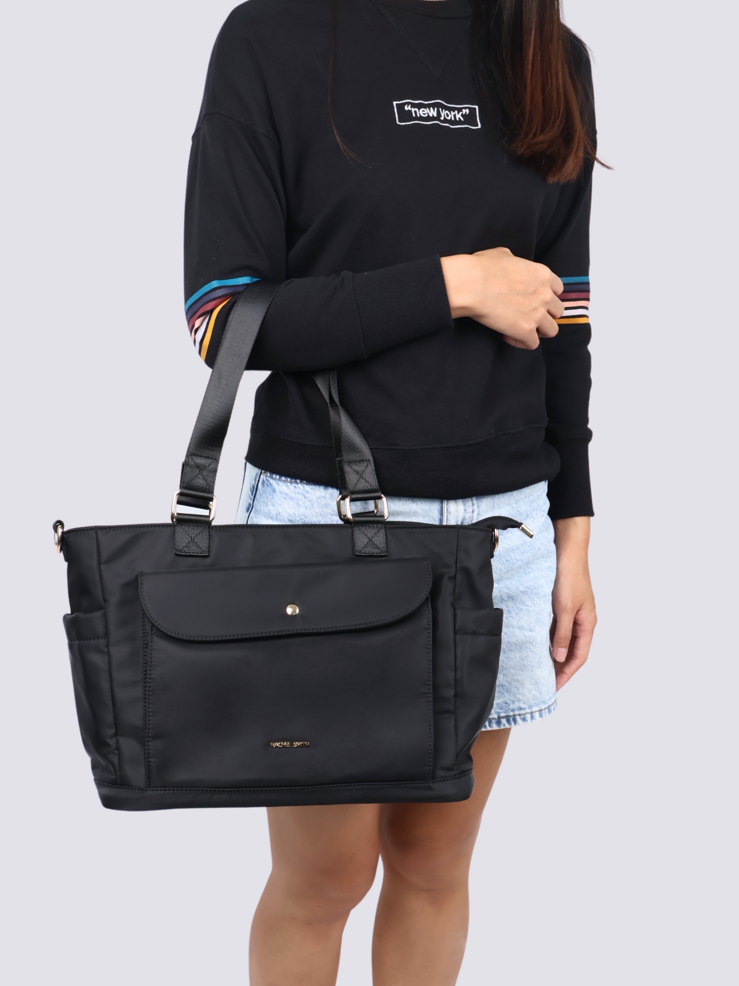 Camilia Nylon Tote Bag