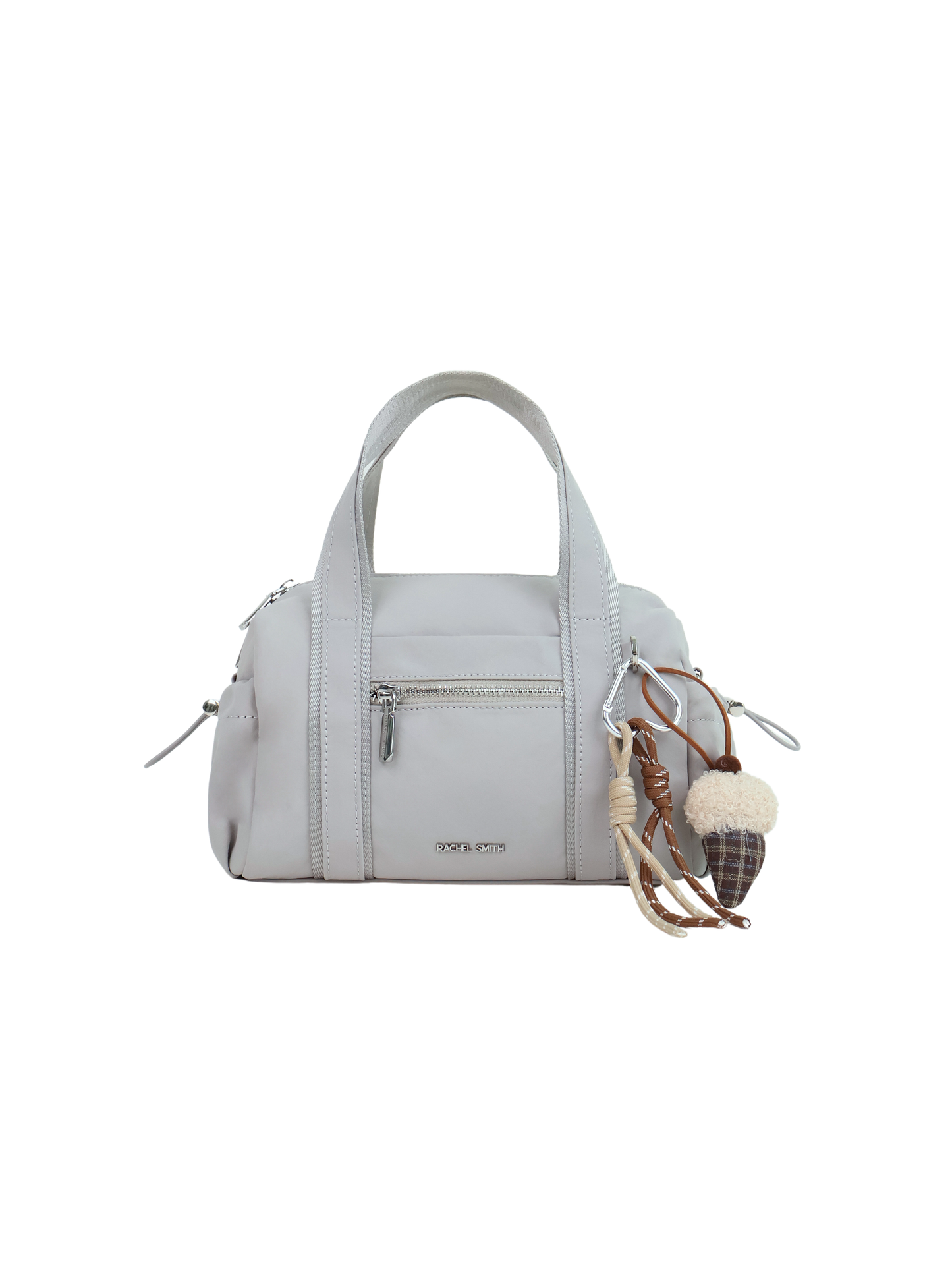 Stephy Nylon Boston Bag