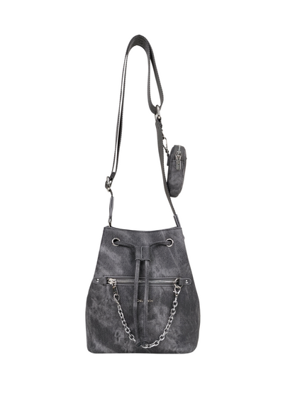 Ariel Denim Bucket Bag