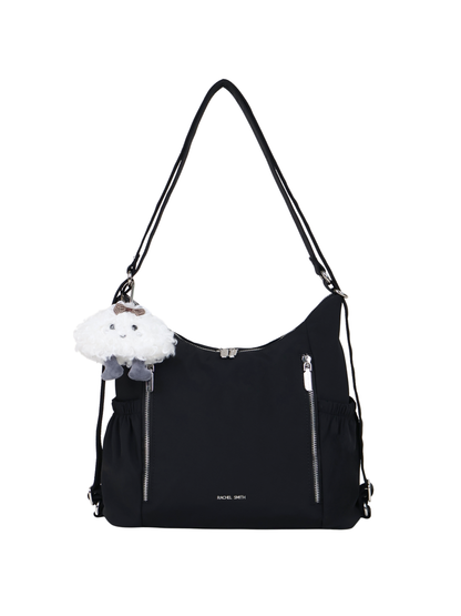 Tracy Two-Way Nylon Shoulder Bag