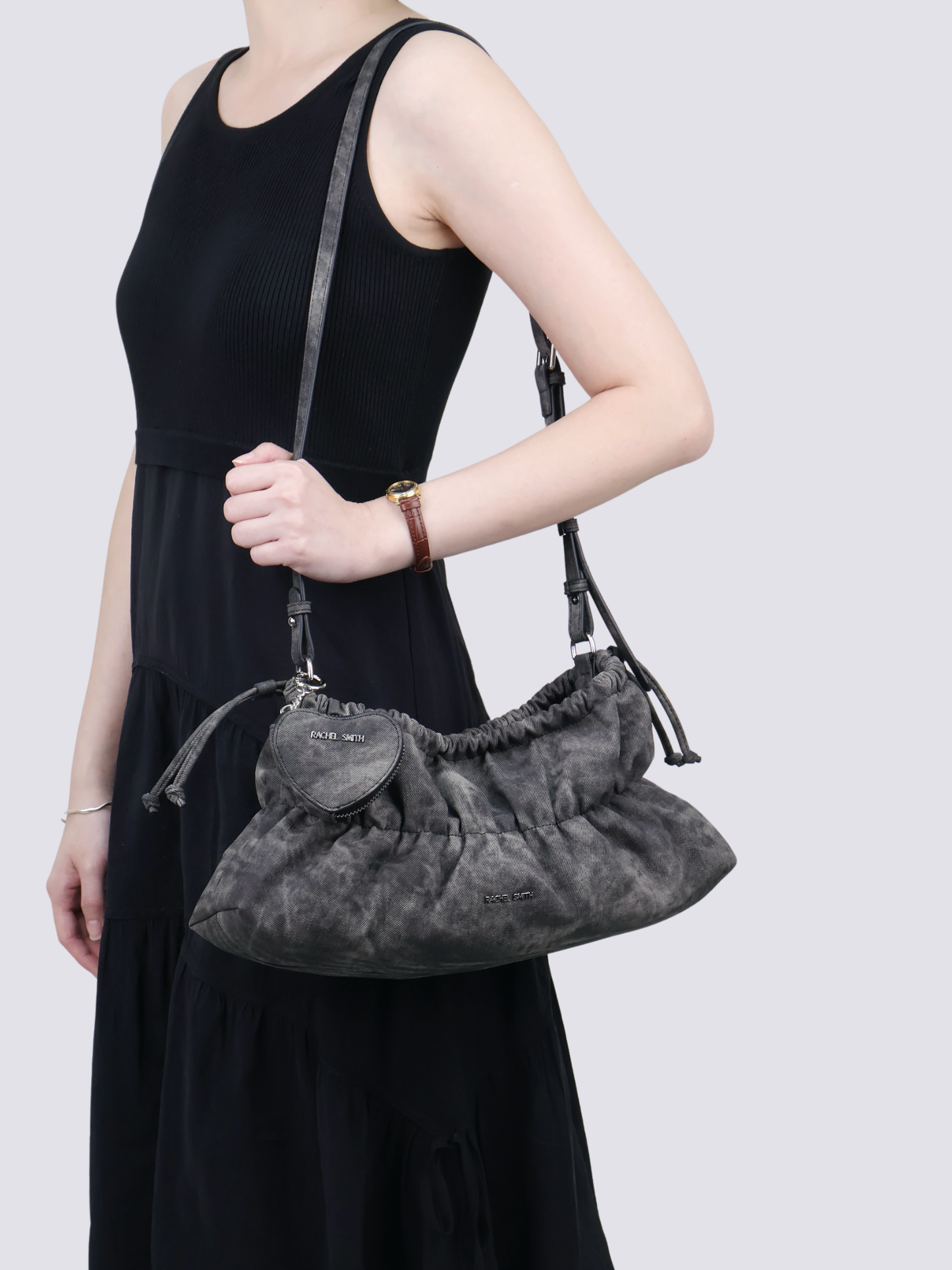 Ella Pleated Shoulder Bag