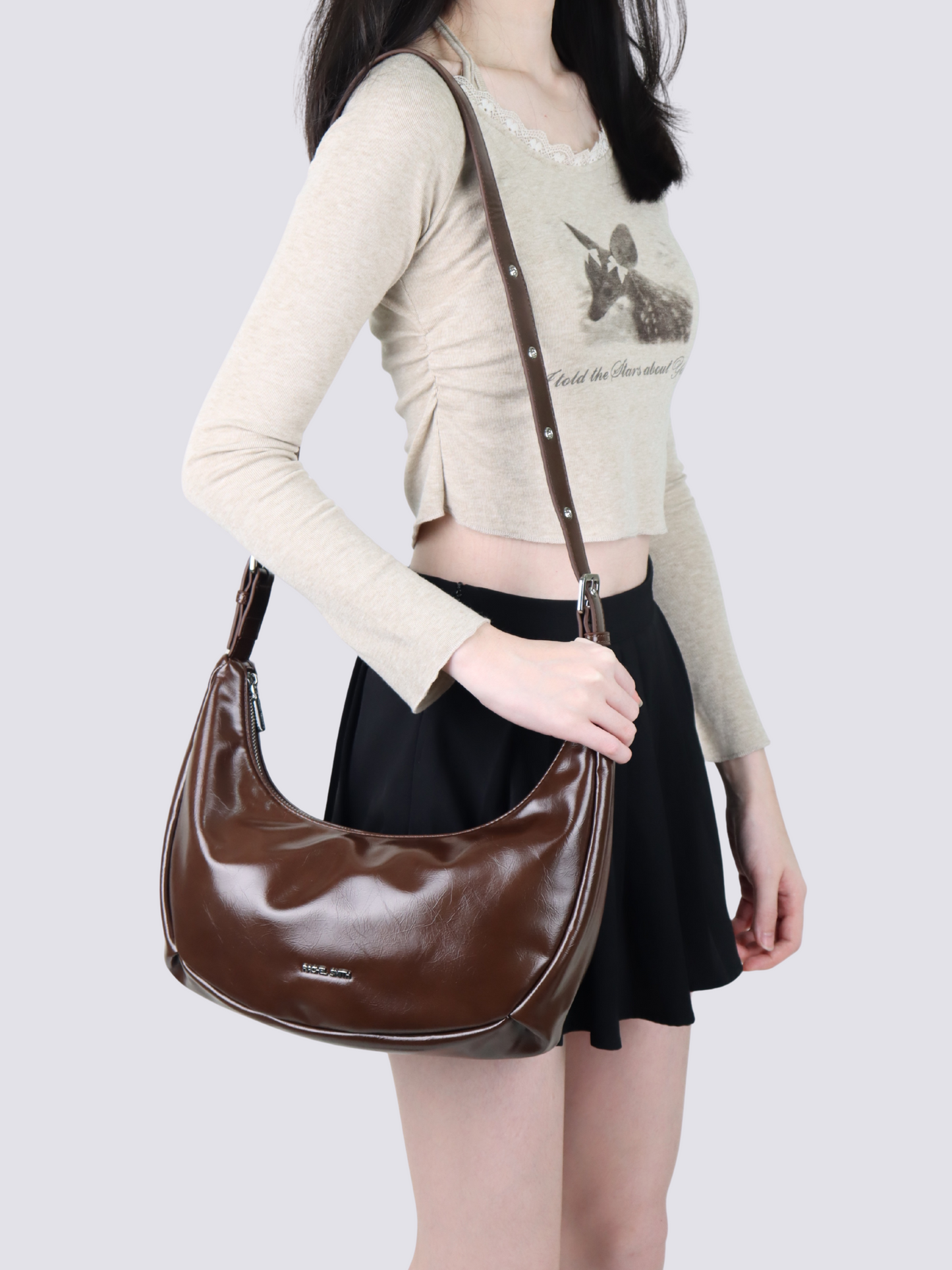 Vanessa Half-Moon Bag