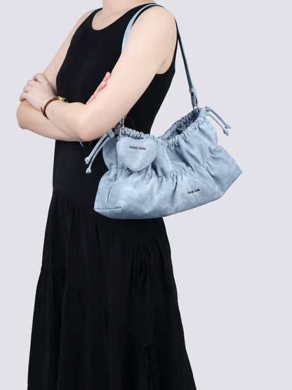 Ella Pleated Shoulder Bag
