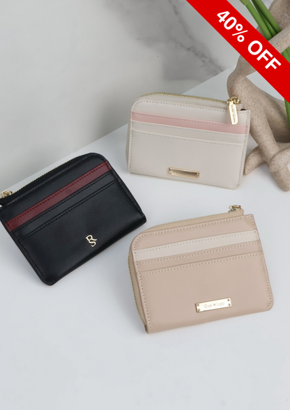Taylor Two-Tone Card Holder