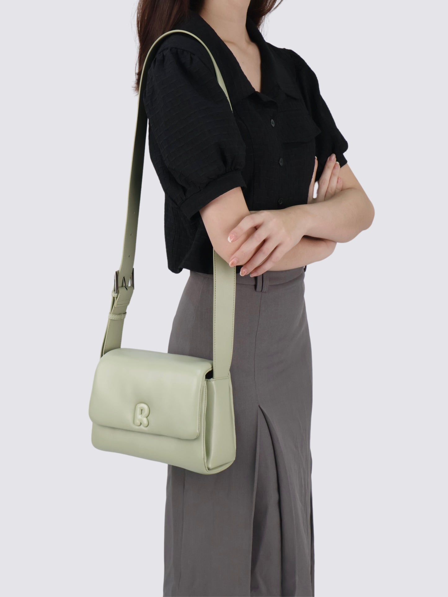 Mina Cloudy Crossbody Bag