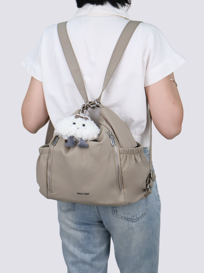 Tracy Two-Way Nylon Shoulder Bag