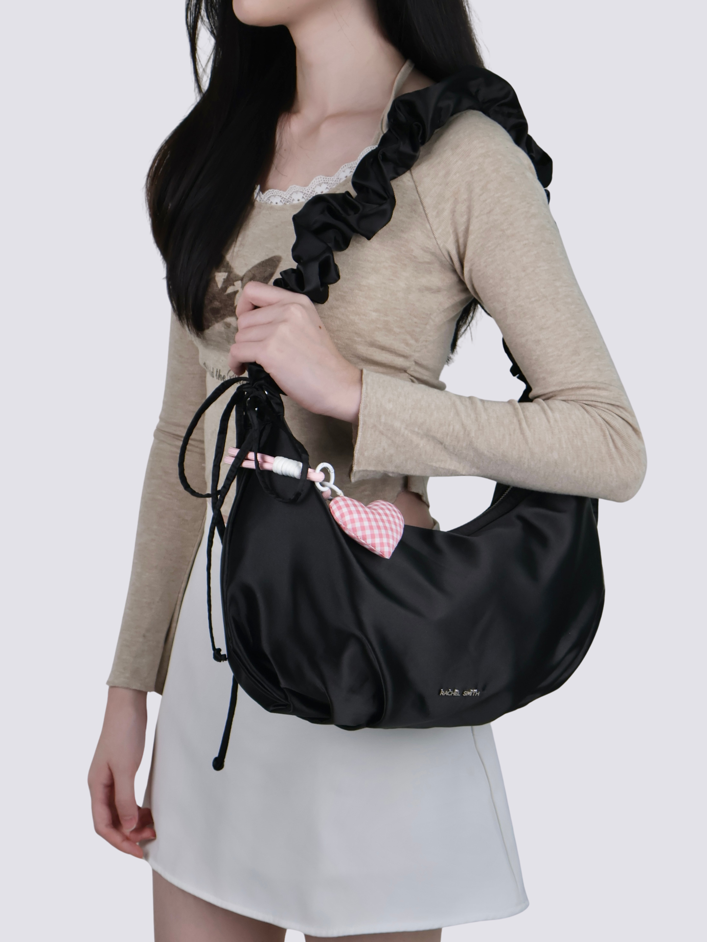 Glowy Drawstring Cloudy Bag