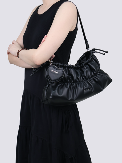 Ella Pleated Shoulder Bag