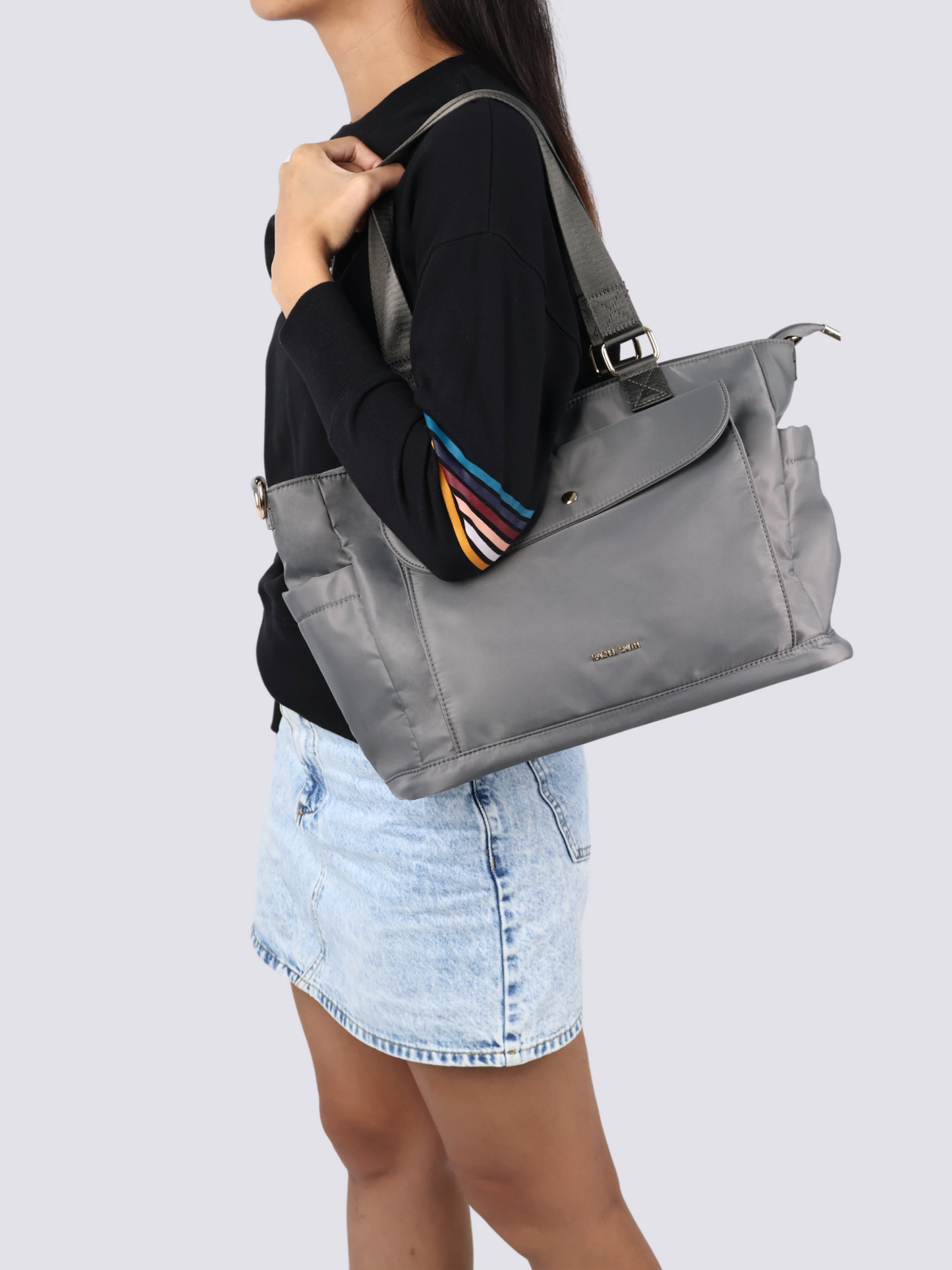 Camilia Nylon Tote Bag