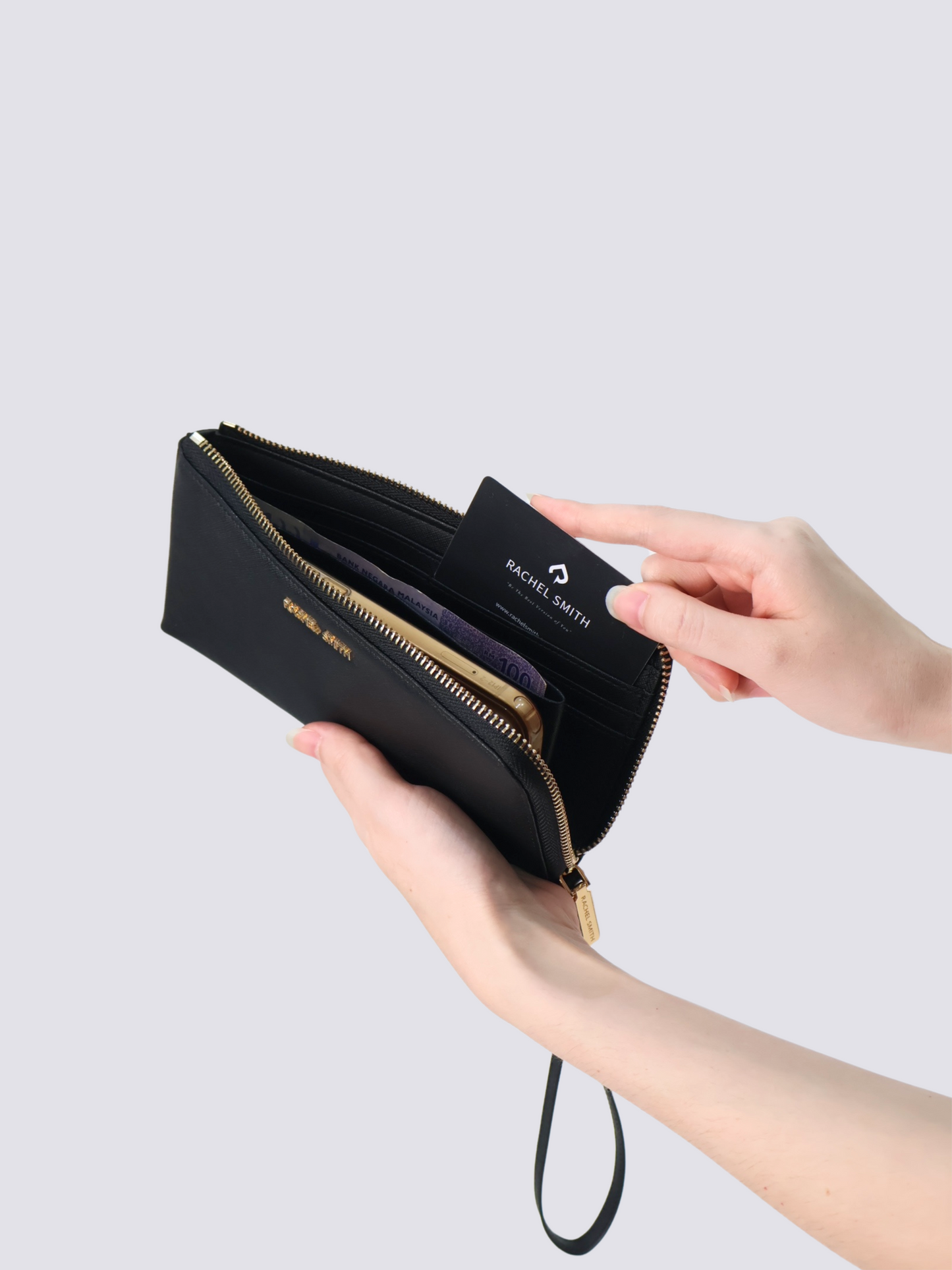 Megan Wristlet Long Wallet