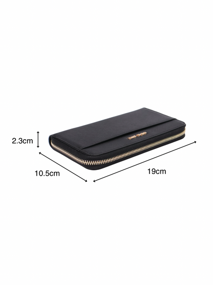 Cassie Zip Wristlet Long Wallet