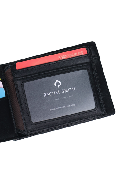 Calvin Genuine Leather Wallet With Coin Pocket